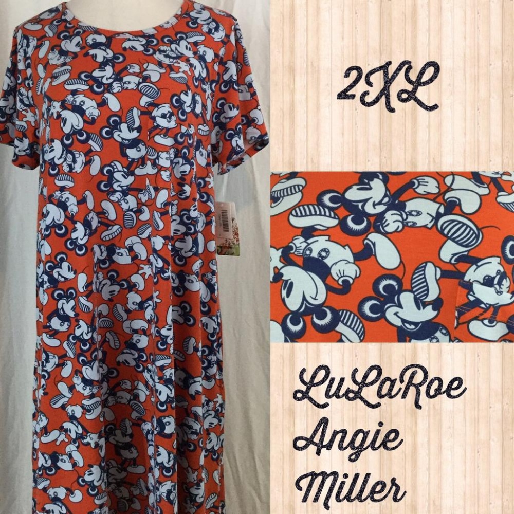 Lularoe Disney Carly 2XL